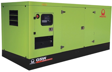 Pramac GSW 580 DO в кожухе с АВР